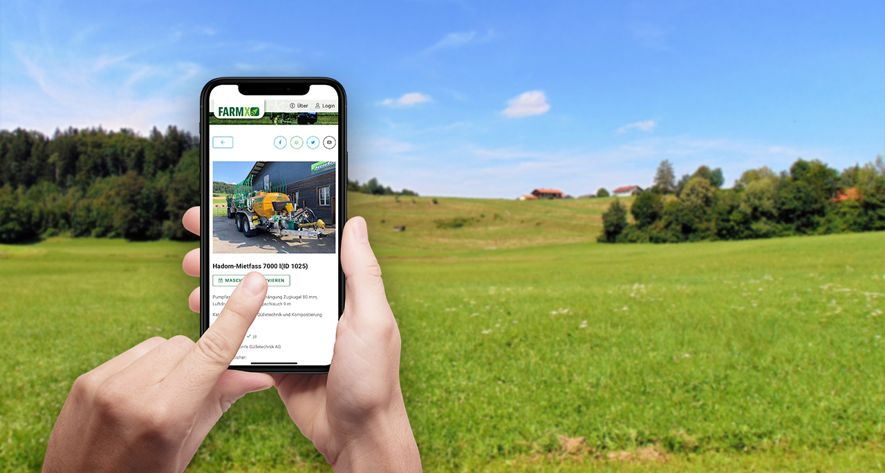 Hadorn’s Gülletechnik, Aktuelles, FarmX App